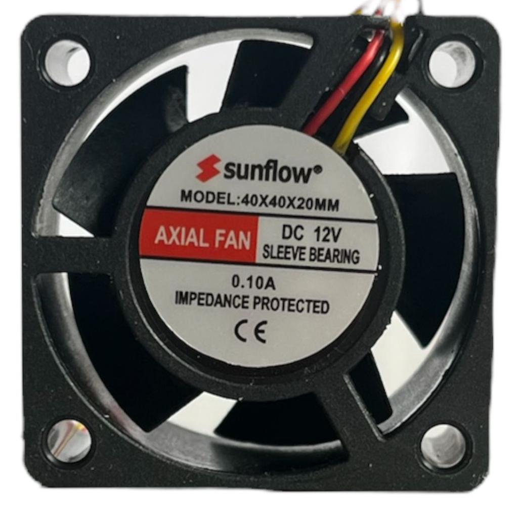 40x40x20mm / 12 V 3 wires with terminal - Sumatronic