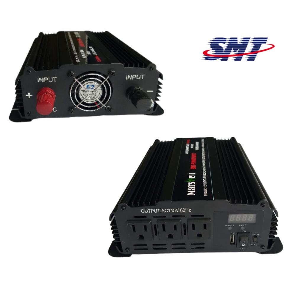 INVERSOR DE VOLTAJE SMT-PI 1000/USB_3