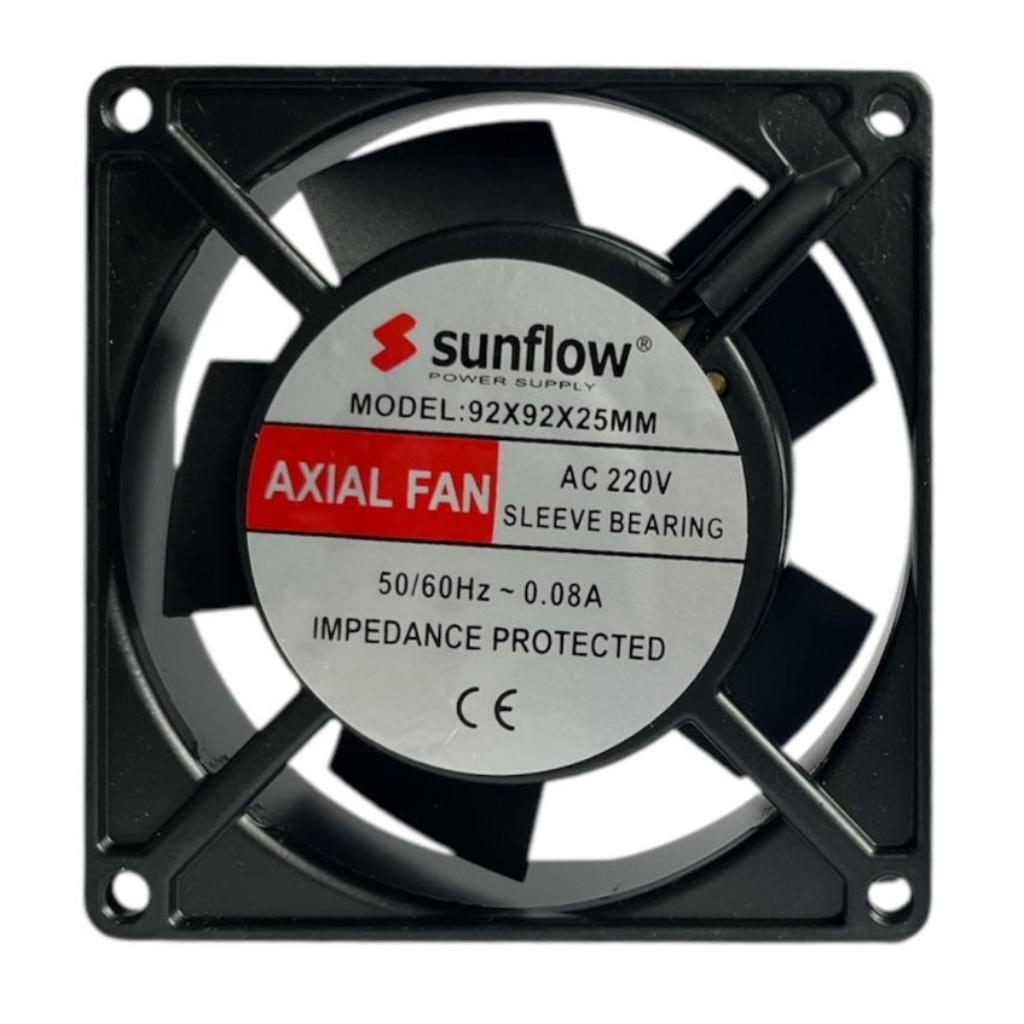 92X92X25mm / 220 V 2 wires Sleeve    - Sumatronic