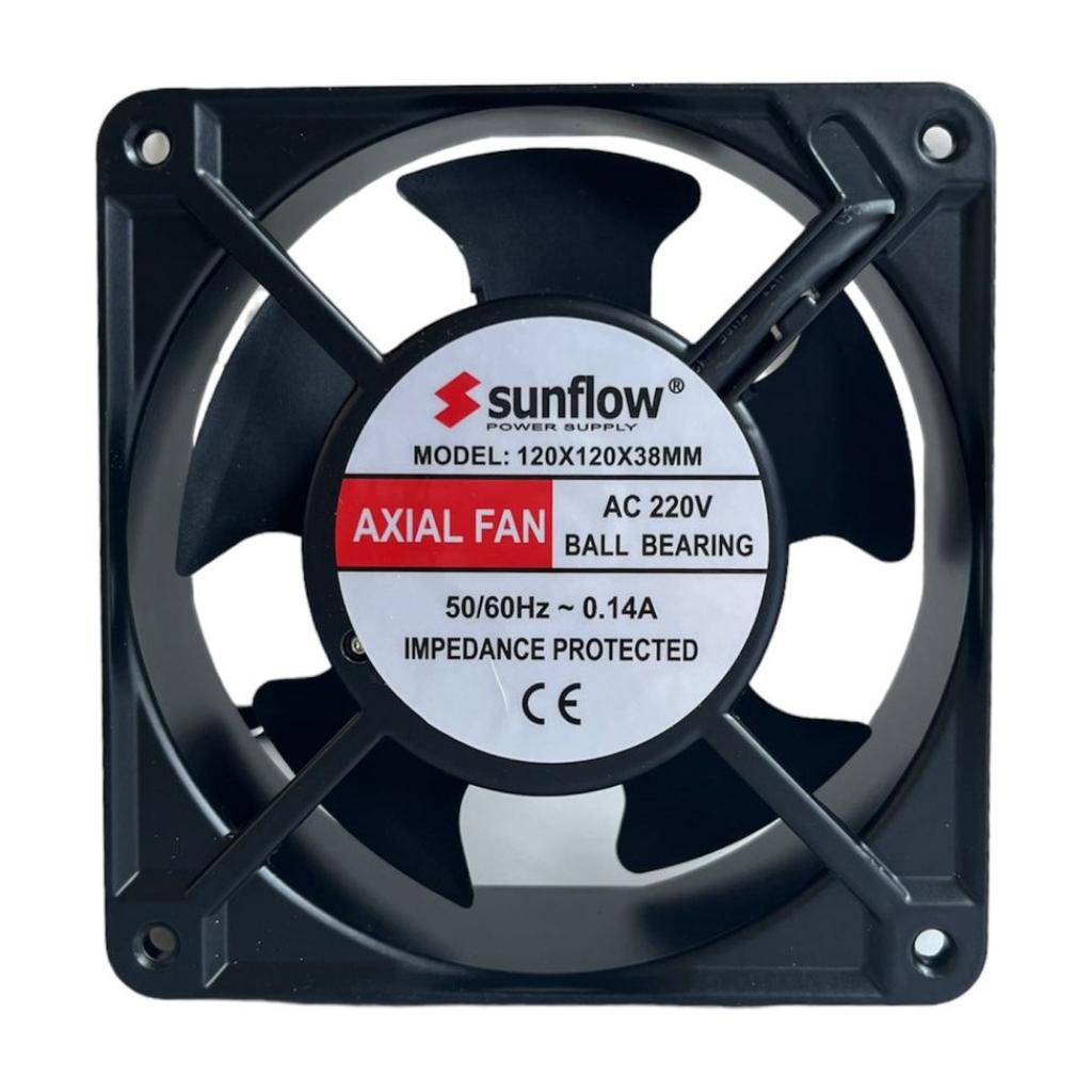 120x120x38mm  - 220 V Ball Bearing   - Sumatronic