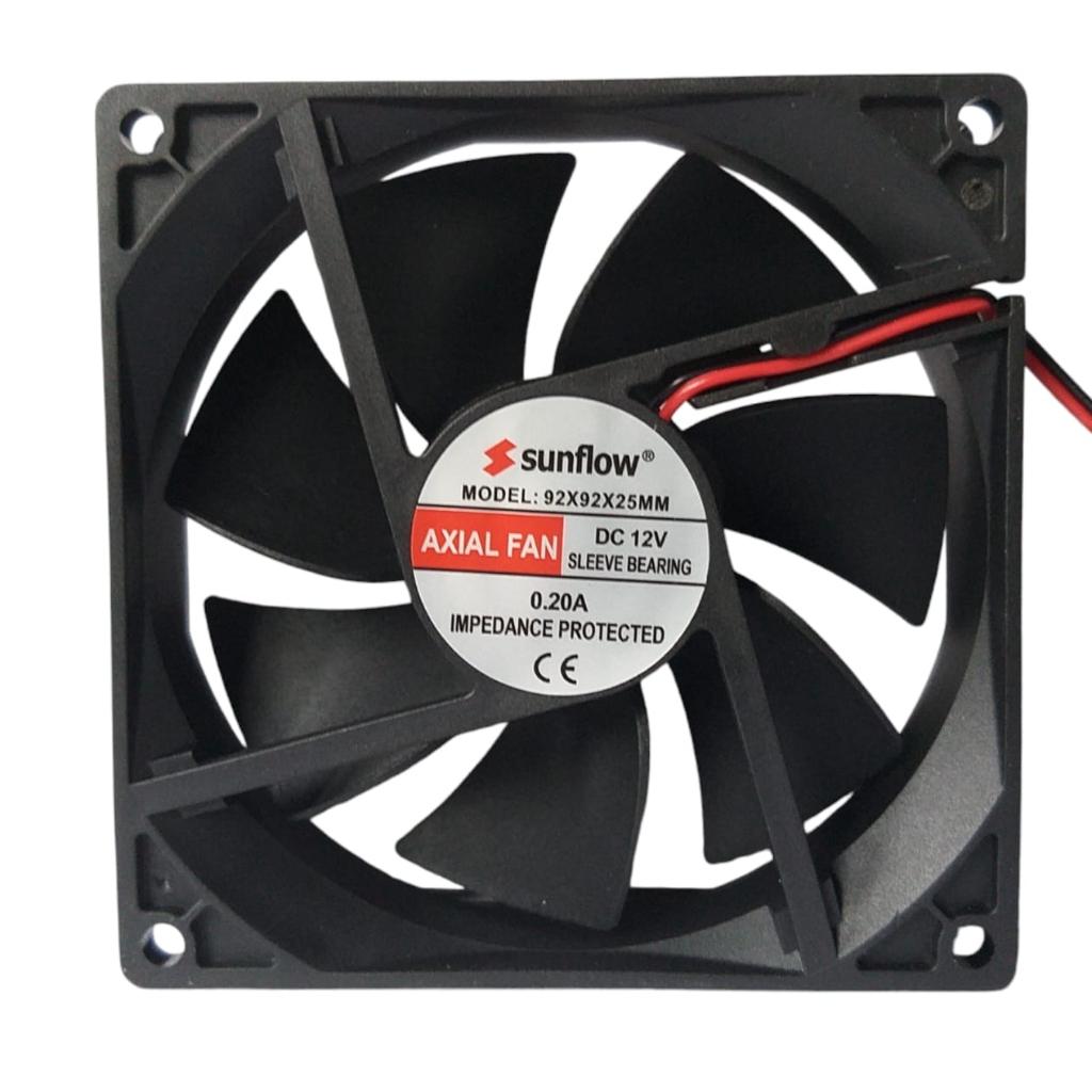 92x92x25mm / 12 V /2 wires - Sumatronic