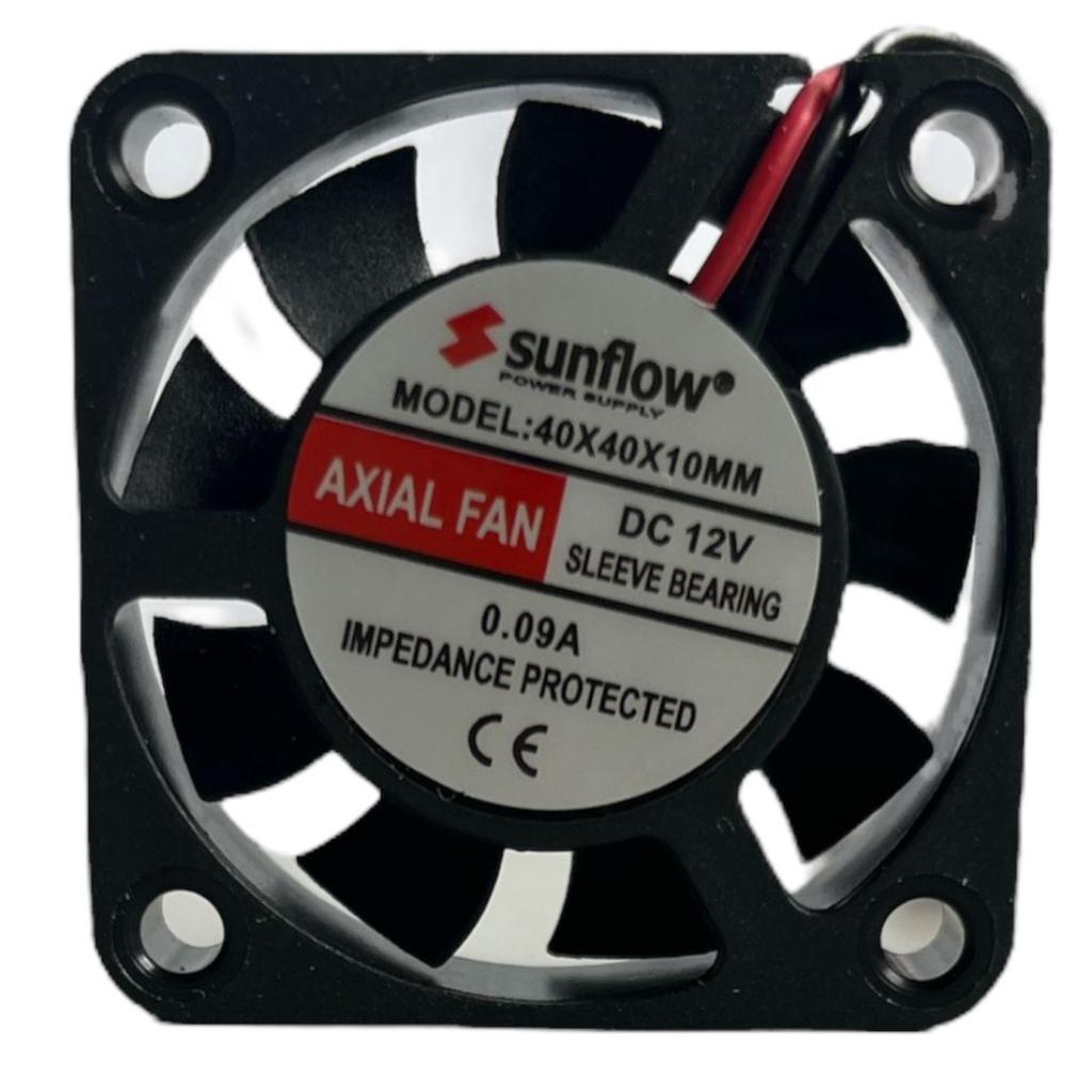 40X40X10mm / 12 V   / 2 WIRES - Sumatronic