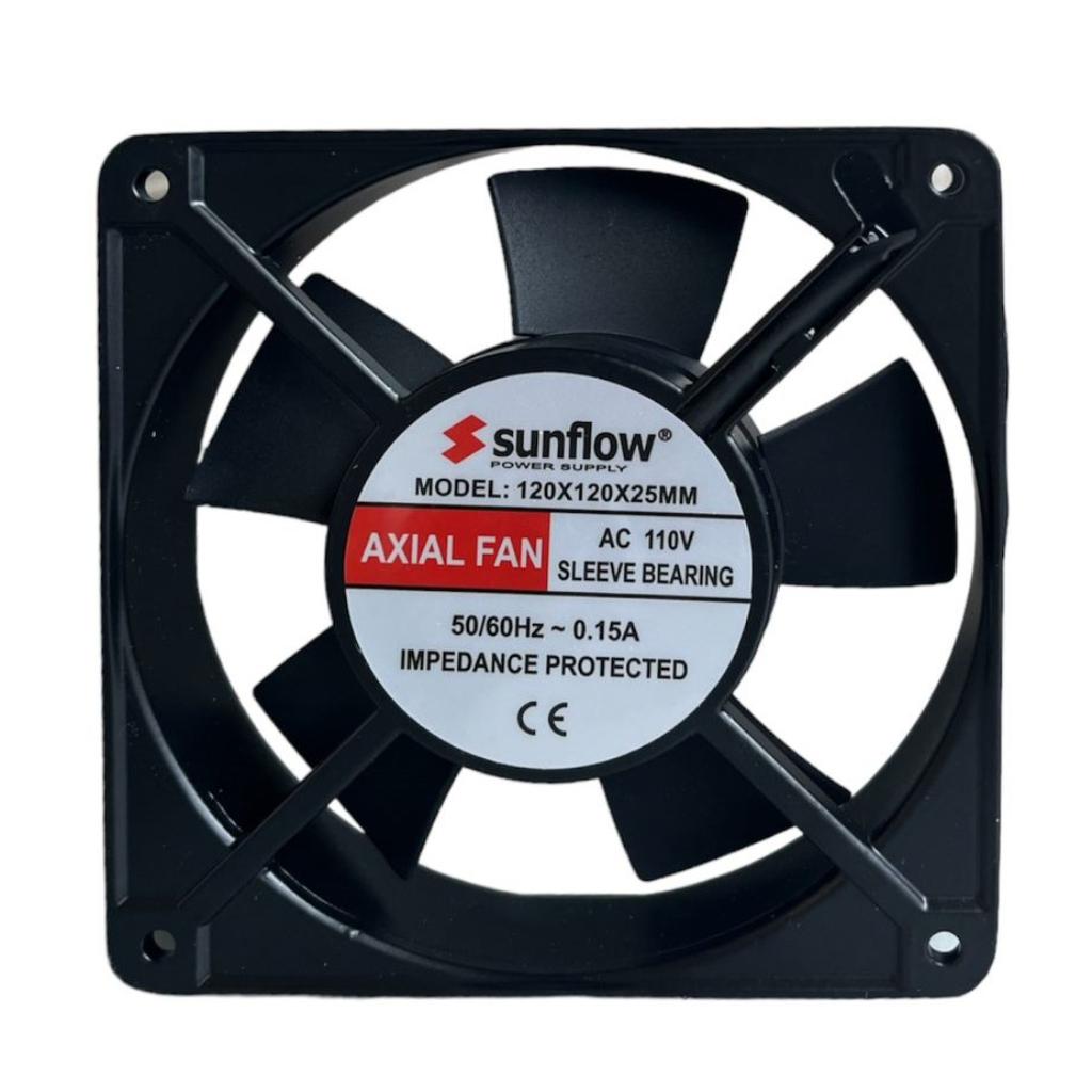 120X120X25mm  - 110 V Sleeve Bearing   - Sumatronic