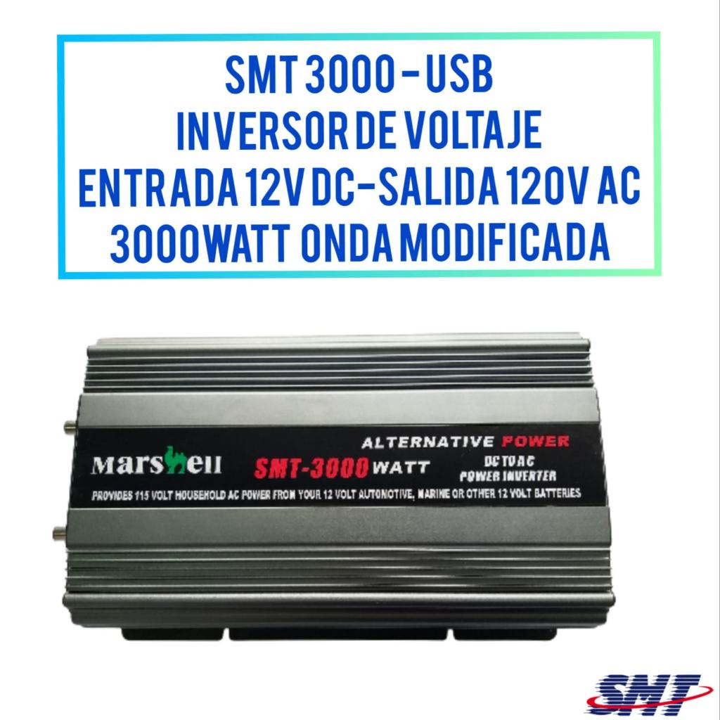 INVERSOR DE VOLTAJE SMT-3000/USB  - Sumatronic