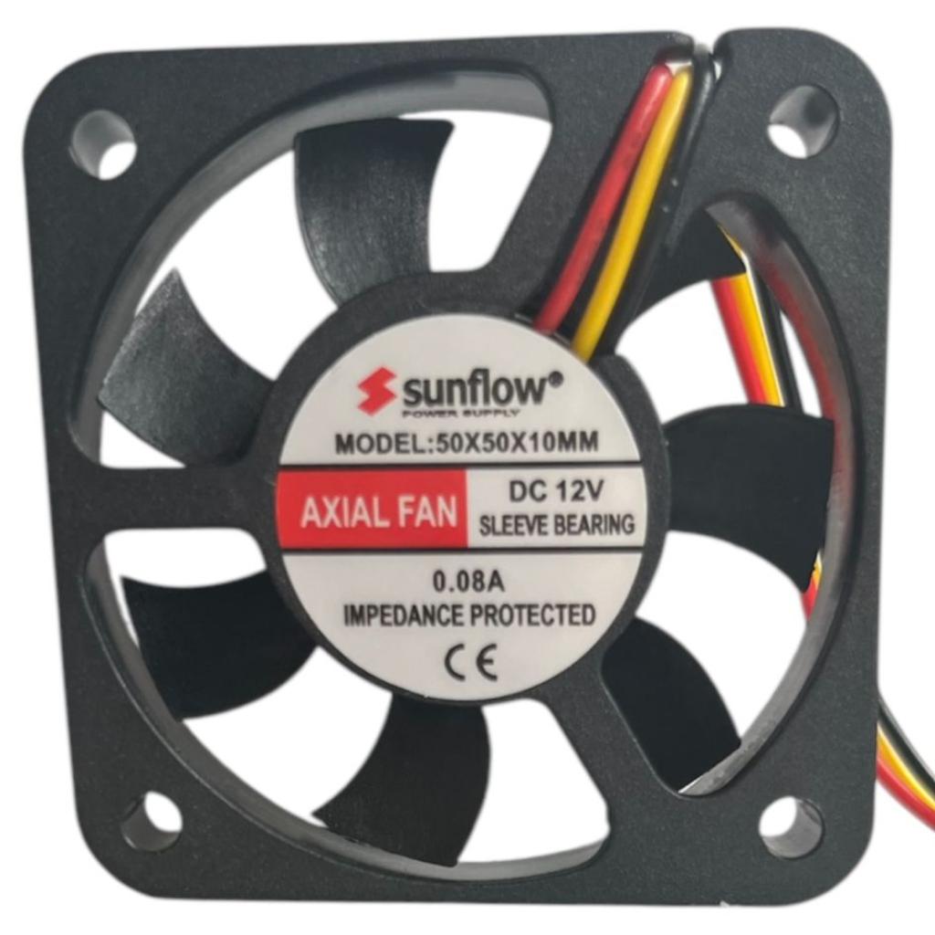 50x50x10mm / 12 V 3 wires with terminal   - Sumatronic