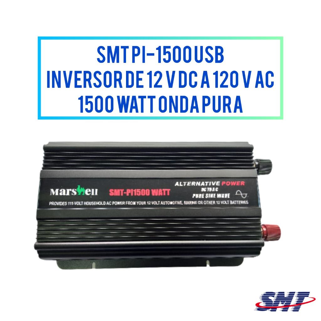 INVERSOR DE VOLTAJE SMT-PI 1500/USB - Sumatronic