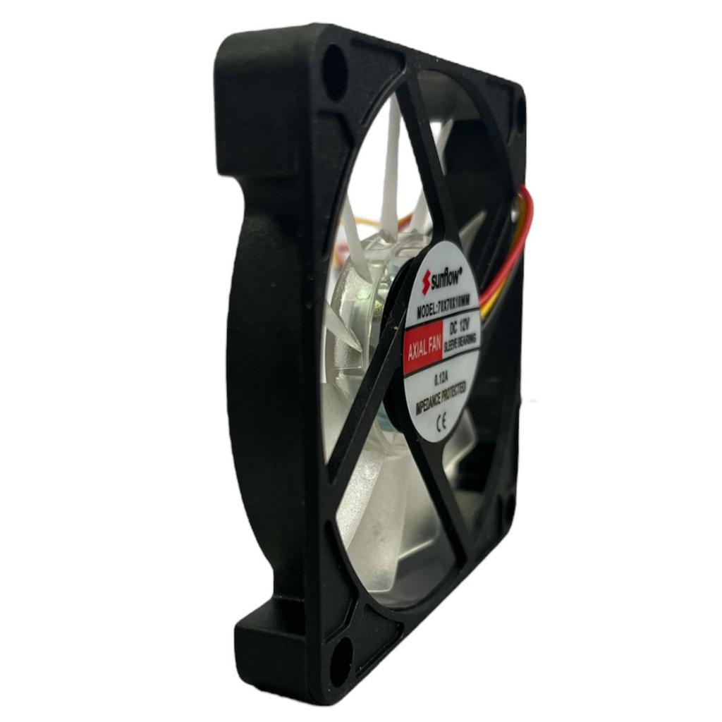 70x70x10mm / 12 V 3 wires with terminal _2