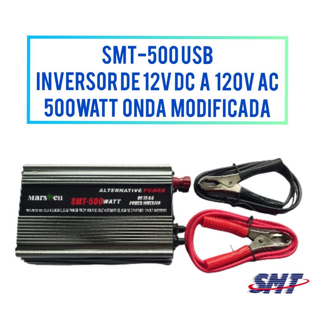 INVERSOR DE VOLTAJE SMT-500/USB - Sumatronic