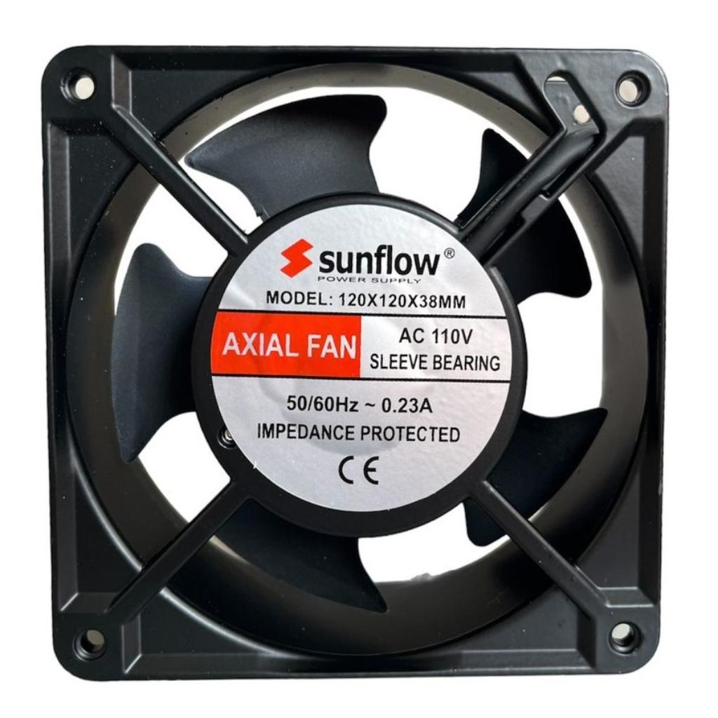 120X120X38mm - 110 V  Sleeve  Bearing   - Sumatronic