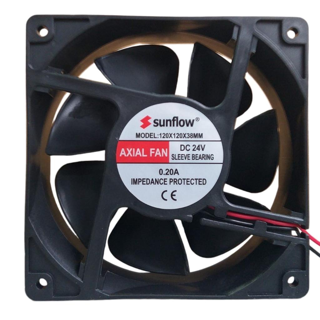 120X120X38mm - 24 V  Sleeve  Bearing  - Sumatronic